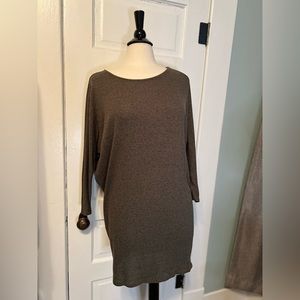 Alya long sleeve sweater mini dress, size Medium
